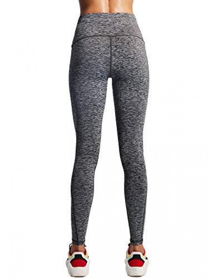 Women's Yoga Pant Running Leggings with Pocket Tummy Control High Waist 