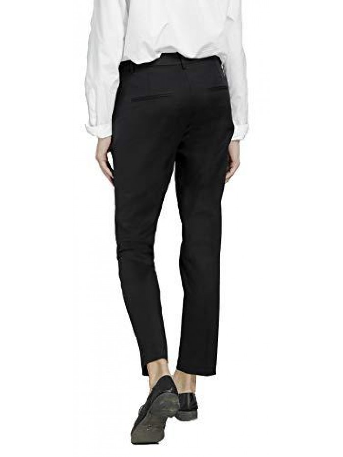 Women's Work Ankle Dress Pants Trousers Slacks 