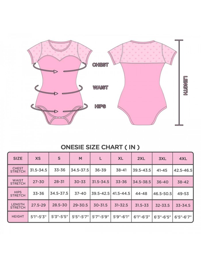 Cotton Romper Onesie Pajamas Bodysuit - Candy Hearts 