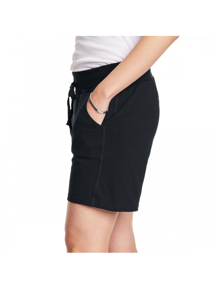 Women's Jersey Pocket Short with Outside Drawcord 