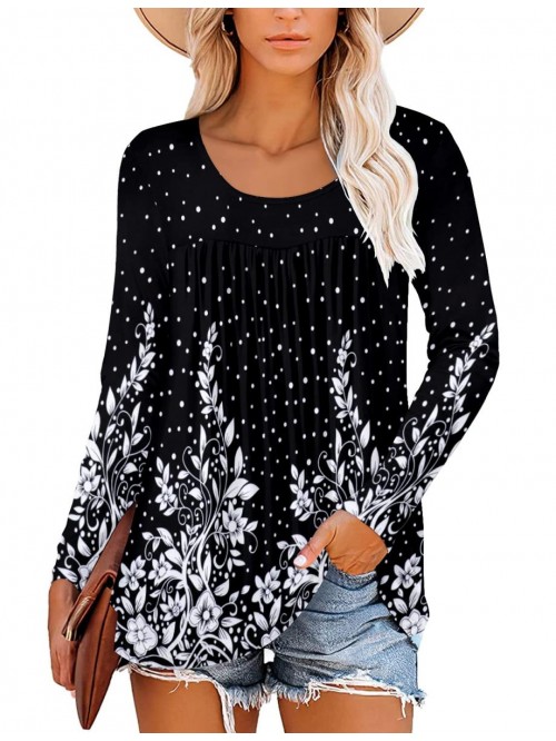 Women's Blouse Tunic Shirts Tank Tops Loose Fittin...