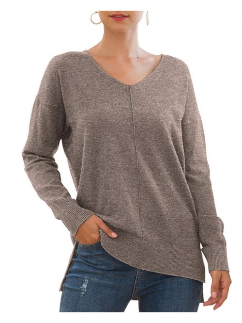 Women's Casual Lightweight V Neck Batwing Sleeve K...