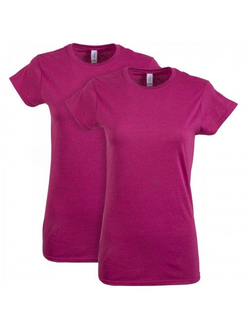 Women's Softstyle Cotton T-Shirt, Style G64000l, 2...