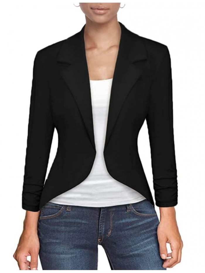 Company Womens Office High Low Blazer Jacket Made in USA  