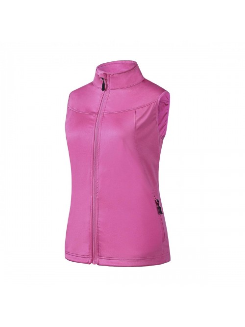 Women's Padded Vest Zip Up Quilted Vest Jacket Zip...