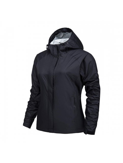 Womens Raincoat Lightweight Windbreaker Outdoor Wa...