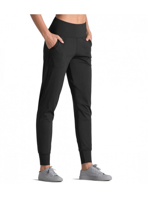 Fit Joggers for Women with Pockets,High Waist Work...