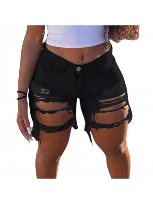 Summer Jean Shorts for Women/Teen Girls, High Wais...