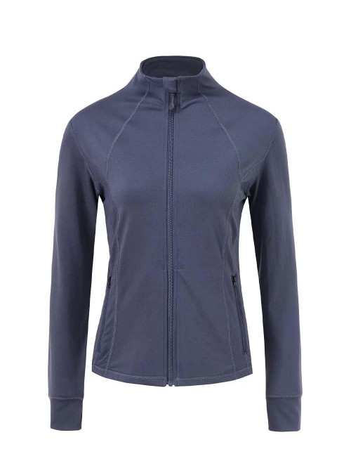 Women's Sports Long Sleeved Lightweight Full Zip-u...