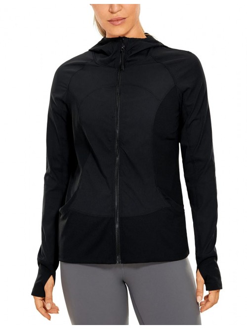 YOGA Women's Lightweight Breathable Athletic Jacke...