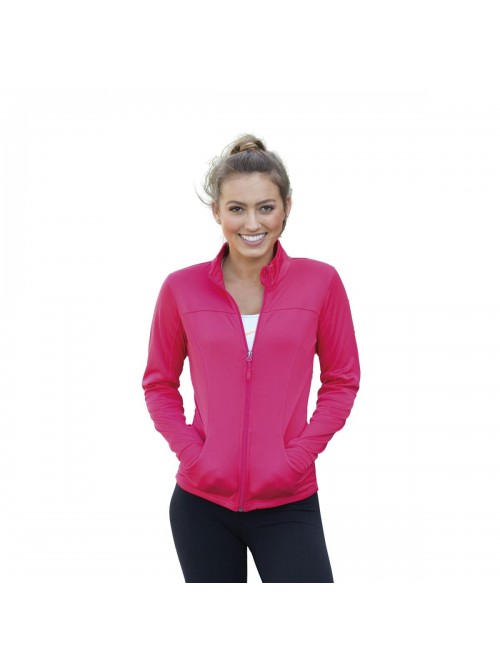 Women's Yoga Jacket, Lightweight, Slim Fit, Full Z...