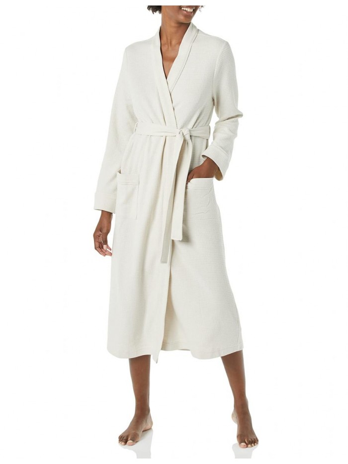 Women's Lightweight Waffle Full-Length Robe  