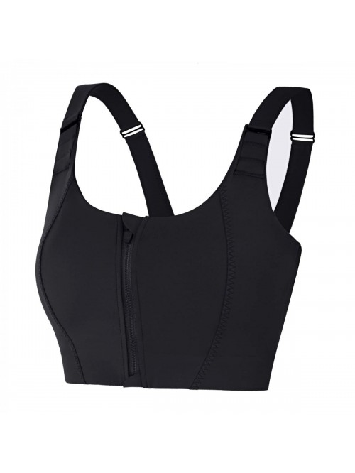 Push Up Sports Bras for Women High Support Front C...