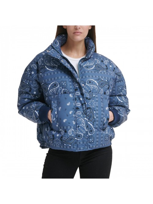 Levi's Women's Cinch Waist Puffer Jacket